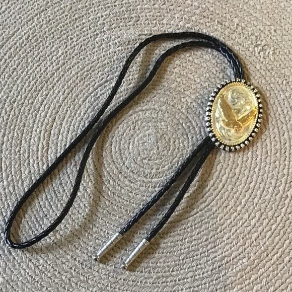 Eagle bolo tie - Picture 2 of 5